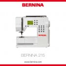 BERNINA 215 Simply Red Sewing Machine Instruction Manual - User Manual - Complete User Guide - Engli