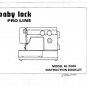 Baby Lock Pro Line BL5000 Sewing Machine Instruction Manual - User Manual - Complete User Guide - En