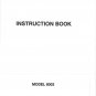 Elna 6003 Sewing Machine Instruction Manual - User Manual - Complete User Guide