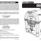 Crosley - iJuke Premier Jukebox User Manual - CR1702A  - Owners Manual - English