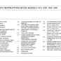 Bernette 410 - 420 - 430 - 440 Sewing Machine Instruction Manual - User Manual - Complete User Guid