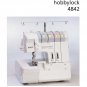 Pfaff Hobbylock 4842 Sewing Machine Instruction Manual - User Manual - Complete User Guide - English
