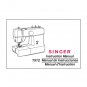 Singer 1512 Sewing Machine Instruction Manual - User Manual - Complete User Guide - English - French