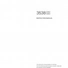 PFAFF 3538 Sewing Machine Instruction Manual - User Manual - Complete User Guide - English