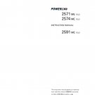 PFAFF 2591 ME PLUS Sewing Machine Instruction Manual - User Manual - Complete User Guide - English