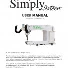 Handi Quilter Simply-Sixteen Sewing Machine Instruction Manual - User Manual - Complete User Guide