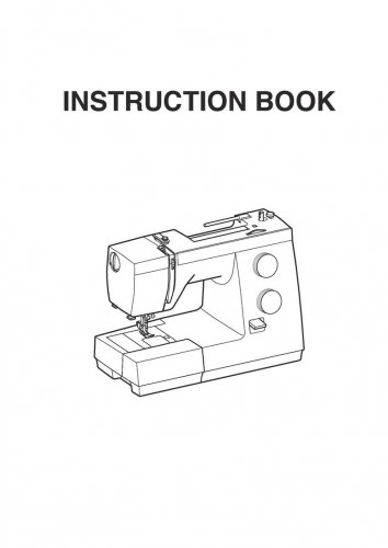 Janome 721 Sewist Sewing Machine Instruction Manual - User Manual - Complete User Guide - English