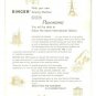 Singer 650 - 670 Sewing Machine Instruction Manual - User Manual - Complete User Guide - English