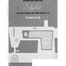 Singer 416 Stylist Sewing Machine Instruction Manual - User Manual - Complete User Guide - English