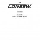 CONSEW 332-332R-1  - 327R-1  327RB-1  332RK-1 Sewing Machine Instruction Manual - User Manual - Comp