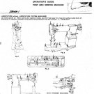 CONSEW 389RB-1 Sewing Machine Instruction Manual - User Manual - Complete User Guide - English