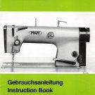 Pfaff 483 Sewing Machine Instruction Manual - User Manual - Complete User Guide - English