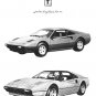 Ferrari 208 Gtb - 208 Gts - Owners Manual - Instructions - MULTI-LING