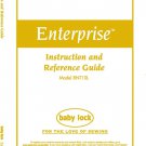 Baby Lock Enterprise BNT10L Sewing Machine Instruction Manual - User Manual - Complete User Guide - 