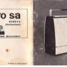 Elna Lotus Sewing Machine Instruction Manual - User Manual - Complete User Guide