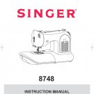 Singer 8748 Sewing Machine Instruction Manual - User Manual - Complete User Guide - English - French