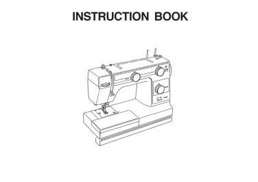 Necchi HD22 Sewing Machine Instruction Manual - User Manual - Complete User Guide