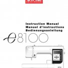 Elna e8100 Sewing Machine Instruction Manual - User Manual - Complete User Guide