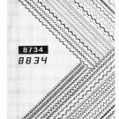 Singer 8734 - 8834 Sewing Machine Instruction Manual - User Manual - Complete User Guide - English
