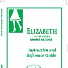 Baby Lock Elizabeth BL200A Sewing Machine Instruction Manual - User Manual - Complete User Guide - E