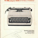 Remington Mark II Typewriter Instruction Manual - User Manual - Complete User Guide
