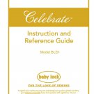 Baby Lock Celebrate BLS1 Sewing Machine Instruction Manual - User Manual - Complete User Guide - Eng