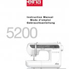 Elna 5200 Sewing Machine Instruction Manual - User Manual - Complete User Guide