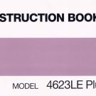 Janome 4623LE Plus Sewing Machine Instruction Manual - User Manual - Complete User Guide