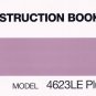 Janome 4623LE Plus Sewing Machine Instruction Manual - User Manual - Complete User Guide