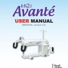 Handi Quilter -Avante-QM30235-2014 Sewing Machine Instruction Manual - User Manual - Complete User G