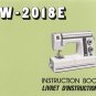 Janome SW-2018E Sewing Machine Instruction Manual - User Manual - Complete User Guide