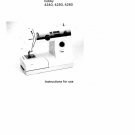 PFAFF HOBBY 4240 -4250 -4260 Sewing Machine Instruction Manual - User Manual - Complete User Guide -