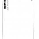BERNINA 800 Sewing Machine Instruction Manual - User Manual - Complete User Guide - English