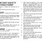 Janome 109 - 110 Sewing Machine Instruction Manual - User Manual - Complete User Guide