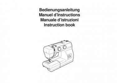 Elna Elina 21 Sewing Machine Instruction Manual - User Manual - Complete User Guide