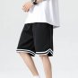 Summer Men's Shorts Thin Boys' Capris Trendy Casual Basketball Breathable Pants Black