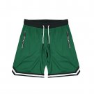 Men's Sports Basketball Shorts Mesh Quick Dry Casual Breathable Green Shorts