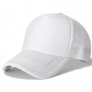 Unisex Mesh Cap Solid Fit Blank Baseball Caps Women Trucker Sun Hats White Unisex Mesh Cap Solid Fit Blank Baseball Caps Women Trucker Sun Hats White
