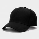 Unisex Summer Baseball Cap Sun Hat Hip-hop Hat Outdoor Sports Black Cap