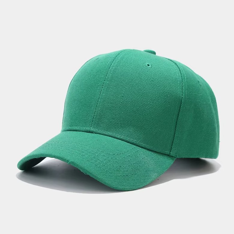 Unisex Summer Baseball Cap Sun Hat Hip-hop Hat Outdoor Sports Green Cap