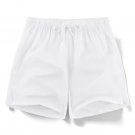 Summer Ice Silk Quick Dry Short Men Breathable Running Training Pocket White Shorts
