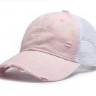 Men Outdoor Mesh Baseball Cap Summer Casual Sun Visor Hip Hop Cap Light pink Men Outdoor Mesh Baseball Cap Summer Casual Sun Visor Hip Hop Cap Light pink