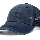 Men Outdoor Mesh Baseball Cap Summer Casual Sun Visor Hip Hop Cap Navy Blue Men Outdoor Mesh Baseball Cap Summer Casual Sun Visor Hip Hop Cap Navy Blue