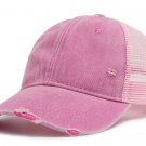 Men Outdoor Mesh Baseball Cap Summer Casual Sun Visor Hip Hop Cap Pink Men Outdoor Mesh Baseball Cap Summer Casual Sun Visor Hip Hop Cap Pink