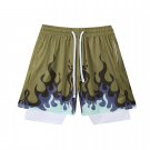 Basketball Shorts Loose Men Women Summer Running Sports Army green Shorts