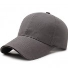 Baseball Cap Men Women Cotton Dad Hat Plain Gray Cap