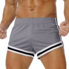 Men's Mesh Running Shorts Quick Dry Athletic Dark Grey Shorts