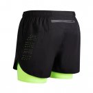 Summer Men Sports Shorts Basketball Training Loose Running Black fluorescent Shorts