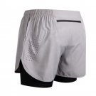 Summer Men Sports Shorts Basketball Training Loose Running gray Shorts