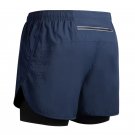 Summer Men Sports Shorts Basketball Training Loose Running Navy Shorts